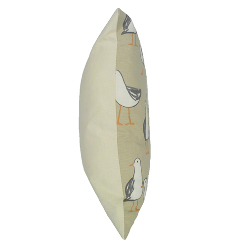 Seagulls, Taupe - (45cm x 45cm) Cushion - Image 4